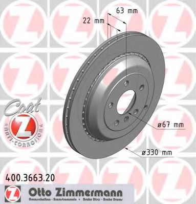 Imagine Disc frana ZIMMERMANN 400.3663.20