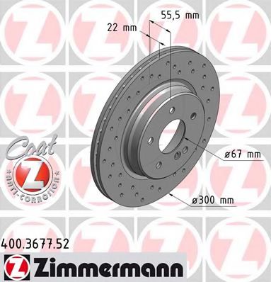 Imagine Disc frana ZIMMERMANN 400.3677.52