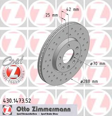 Imagine Disc frana ZIMMERMANN 430.1473.52