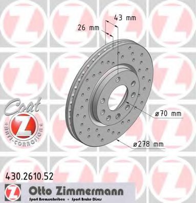 Imagine Disc frana ZIMMERMANN 430.2610.52