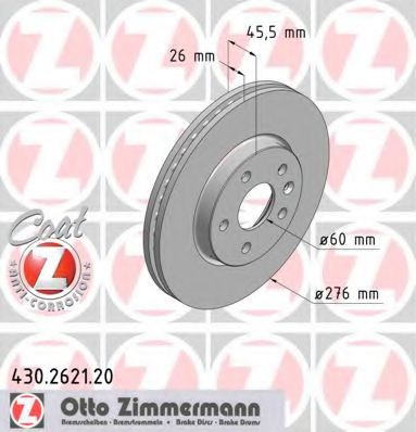 Imagine Disc frana ZIMMERMANN 430.2621.20