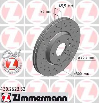 Imagine Disc frana ZIMMERMANN 430.2623.52