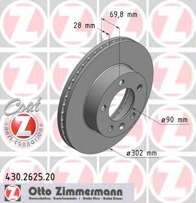 Imagine Disc frana ZIMMERMANN 430.2625.20