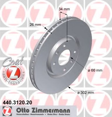 Imagine Disc frana ZIMMERMANN 440.3120.20