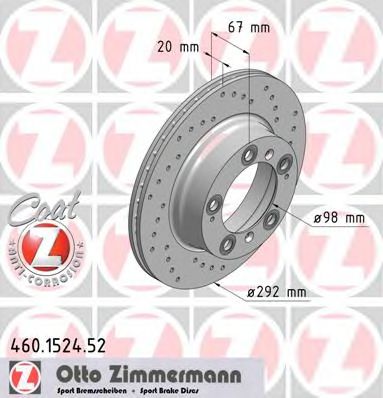 Imagine Disc frana ZIMMERMANN 460.1524.52