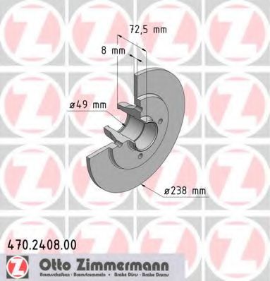 Imagine Disc frana ZIMMERMANN 470.2408.00