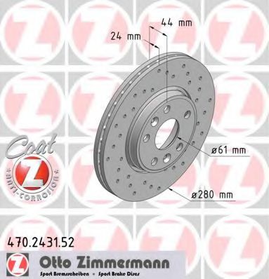 Imagine Disc frana ZIMMERMANN 470.2431.52