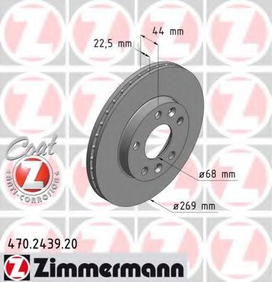 Imagine Disc frana ZIMMERMANN 470.2439.20