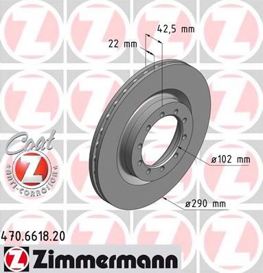 Imagine Disc frana ZIMMERMANN 470.6618.20