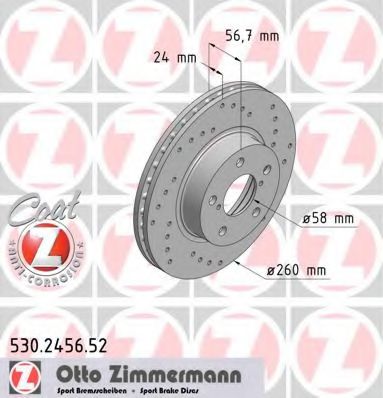 Imagine Disc frana ZIMMERMANN 530.2456.52