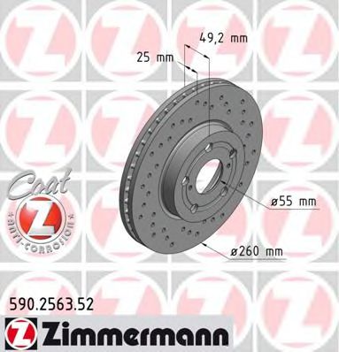 Imagine Disc frana ZIMMERMANN 590.2563.52