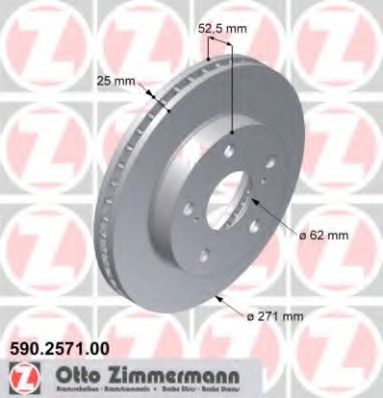 Imagine Disc frana ZIMMERMANN 590.2571.00