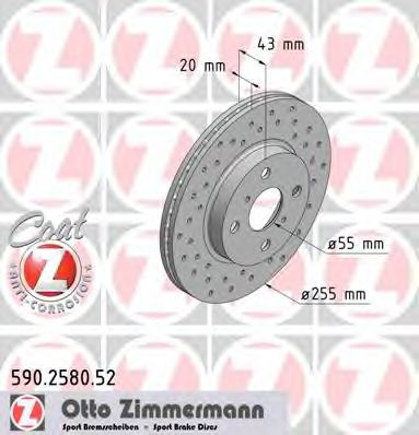 Imagine Disc frana ZIMMERMANN 590.2580.52