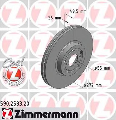 Imagine Disc frana ZIMMERMANN 590.2583.20