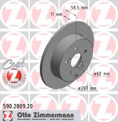 Imagine Disc frana ZIMMERMANN 590.2809.20