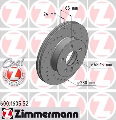 Imagine Disc frana ZIMMERMANN 600.1605.52