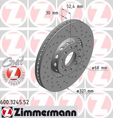 Imagine Disc frana ZIMMERMANN 600.3245.52