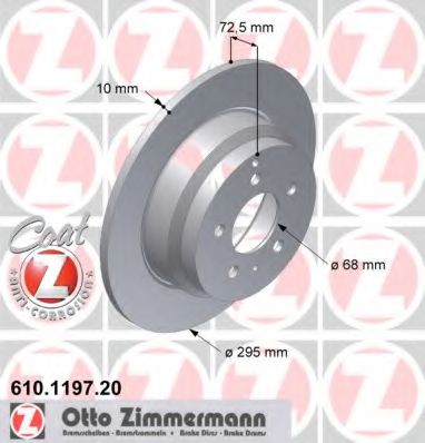 Imagine Disc frana ZIMMERMANN 610.1197.20