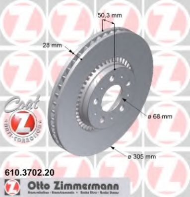 Imagine Disc frana ZIMMERMANN 610.3702.20