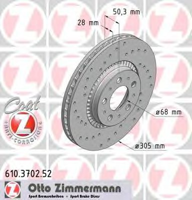 Imagine Disc frana ZIMMERMANN 610.3702.52