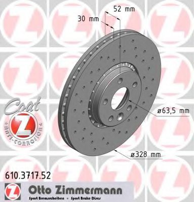 Imagine Disc frana ZIMMERMANN 610.3717.52