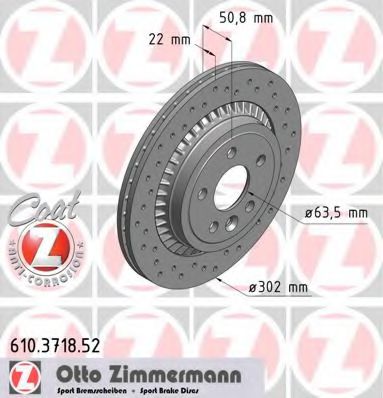 Imagine Disc frana ZIMMERMANN 610.3718.52