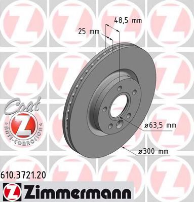 Imagine Disc frana ZIMMERMANN 610.3721.20