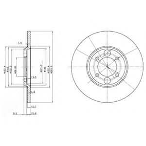 Imagine Disc frana DELPHI BG2084