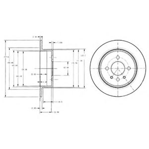 Imagine Disc frana DELPHI BG2202