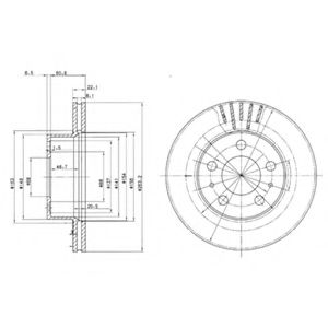 Imagine Disc frana DELPHI BG2207