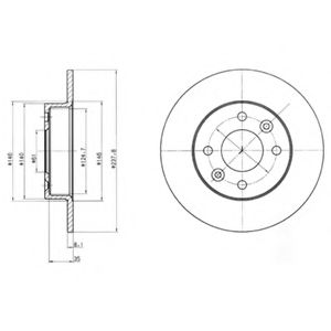 Imagine Disc frana DELPHI BG2258