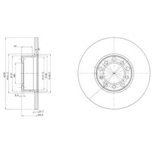 Imagine Disc frana DELPHI BG2259