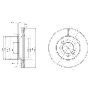 Imagine Disc frana DELPHI BG2290