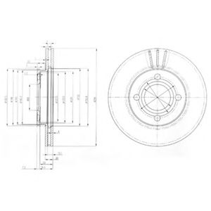 Imagine Disc frana DELPHI BG2333