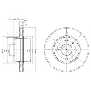 Imagine Disc frana DELPHI BG2339