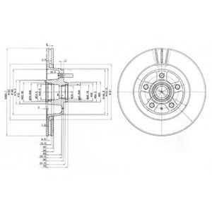 Imagine Disc frana DELPHI BG2342