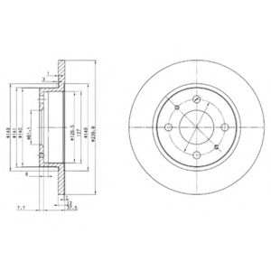 Imagine Disc frana DELPHI BG2379