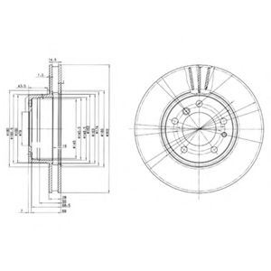 Imagine Disc frana DELPHI BG2434