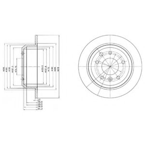 Imagine Disc frana DELPHI BG2515