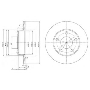 Imagine Disc frana DELPHI BG2520