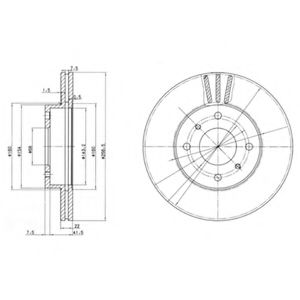 Imagine Disc frana DELPHI BG2567