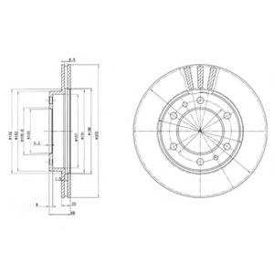 Imagine Disc frana DELPHI BG2591