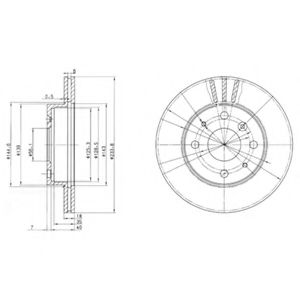 Imagine Disc frana DELPHI BG2656