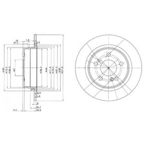 Imagine Disc frana DELPHI BG2676