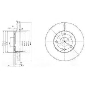 Imagine Disc frana DELPHI BG2695