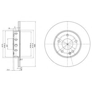 Imagine Disc frana DELPHI BG2769