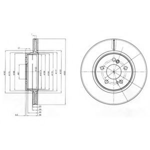 Imagine Disc frana DELPHI BG2776