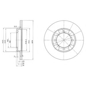 Imagine Disc frana DELPHI BG2807