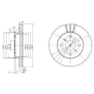 Imagine Disc frana DELPHI BG2835