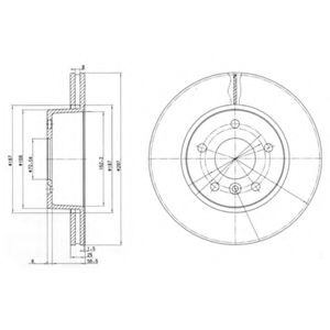 Imagine Disc frana DELPHI BG2860